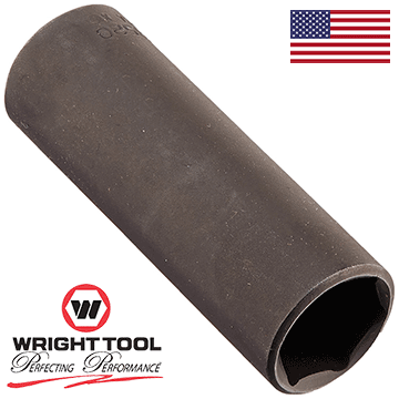 3/8" Dr. 6 Pt. Deep Socket - 1/4"  (33508WR)