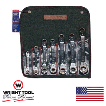 7 Pc. Ratcheting Box Wrench Set 7mm - 21mm (9446WR)