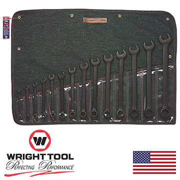 14 Piece 12 Point Black Combination Wrench Set 3/8"-1-1/4" (721WR)