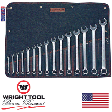 15 Piece 12 Pt. Combination Wrench Set 5/16"-1-1/4" (715WR)