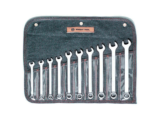 10 Piece 12 Point Metric Combination Wrench Set 10mm-19mm (751WR)