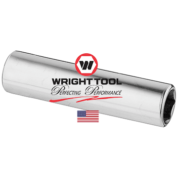 Wright 7/32" 6 Point Deep 1/4" Drive Socket #2507 (2507WR)