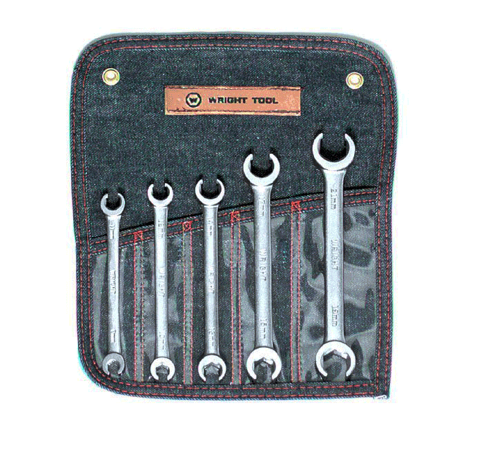 5 Piece Metric Flare Nut Wrench Set 9mm-14mm (744WR)