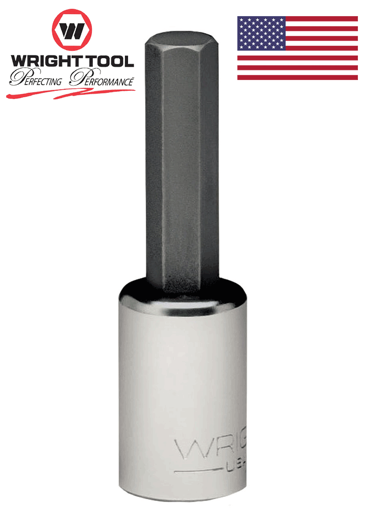Wright 3/16" - 1/4" Dr. Hex Bit With Socket #2210 (2210WR)