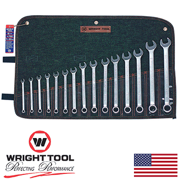 15 Piece 12 Point Metric Combination Wrench Set 7mm-22mm (752WR)