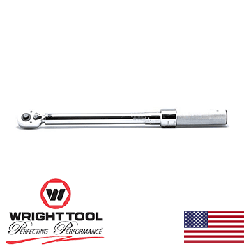 3/8" Dr. Wright Micro-Adjustable Torque Wrench 10-100 Ft. Lbs (3477WR)