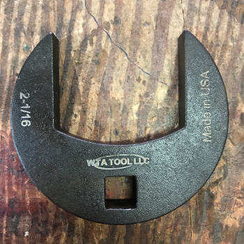 WTA Tool 1/2" Drive Open End Crowfoot 2 1/16" (1132B)