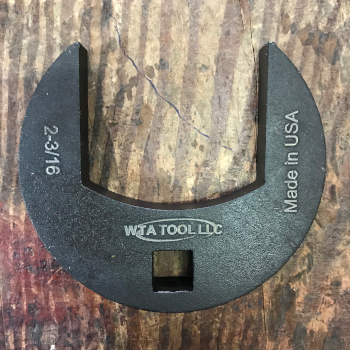 WTA Tool 1/2" Drive Open End Crowfoot 2 3/16" (1134B)