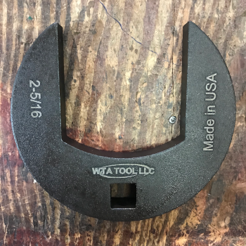 WTA Tool 1/2" Drive Open End Crowfoot 2 5/16" (1135B)