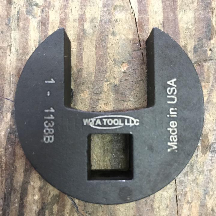 WTA Tool 1/2" Drive Open End Crowfoot 1" (1138B)