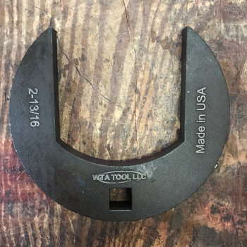 WTA Tool 1/2" Drive Open End Crowfoot 2 13/16" (1157B)