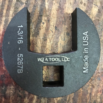 WTA Tool 1/2" Drive Open End Crowfoot 1 3/16" (5267BC)